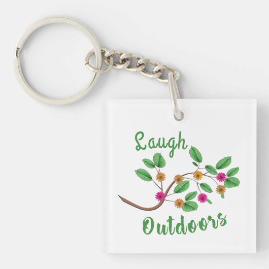 Laugh Outdoor Sleutelhanger (Voorkant)