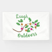 Laugh Outdoor Spandoek (Horizontaal)