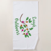 Laugh Outdoor Strandlaken (Voorkant)