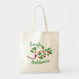 Laugh Outdoor Tote Bag