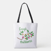 Laugh Outdoor Tote Bag (Achterkant)