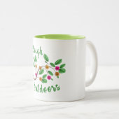 Laugh Outdoor Tweekleurige Koffiemok (Voorkant rechts)