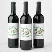 Laugh Outdoor Wijn Etiket (Flessen)