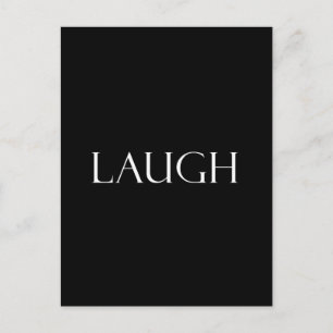 Laugh Quotes Inspirerend Laughter Quote Briefkaart