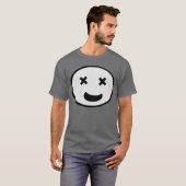 Laugh tot je sterft t-shirt (Voorkant volledig)