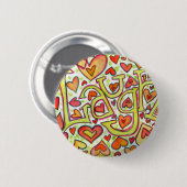 Laugh Word Art Pendant Pin Buttonnen Ronde Button 5,7 Cm (Voorkant /achterkant)