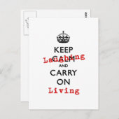 LAUGHEID BEWAREN BRIEFKAART (Voorkant / Achterkant)