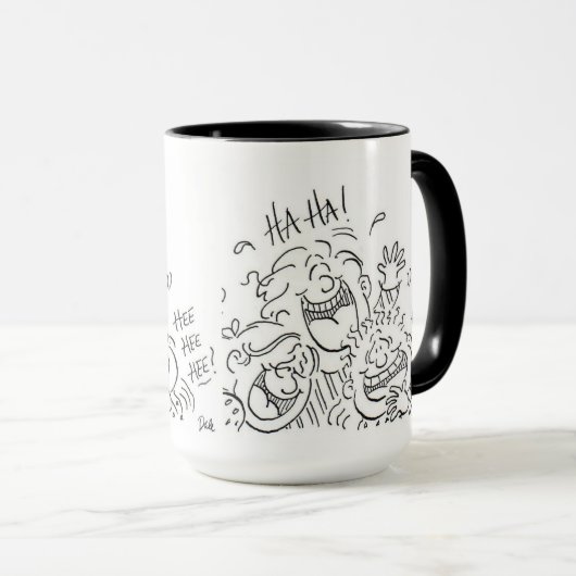 Laughers Mok (Voorkant rechts)