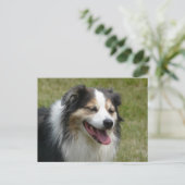 Laughing Aussie Dog Briefkaart (Staand voorkant)