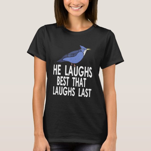 Laughing Australian Kookaburra Design T-shirt (Voorkant)