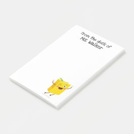 Laughing Book Cartoon Post-it® Notes