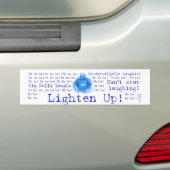 Laughing Buddha (1) Bumpersticker (Op auto)