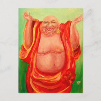 Laughing Buddha Briefkaart