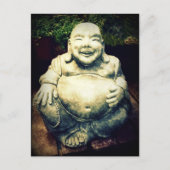Laughing Buddha Briefkaart (Voorkant)