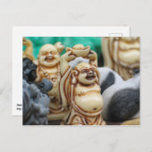 Laughing Buddha Briefkaart (Voorkant / Achterkant)