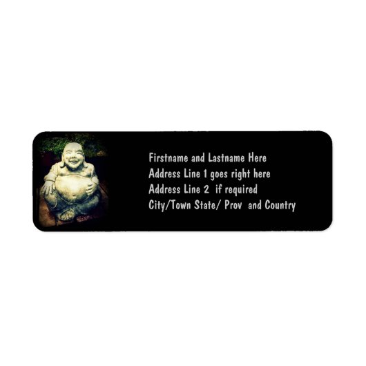 Laughing Buddha Etiket (Voorkant)