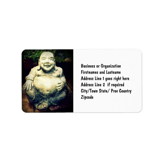 Laughing Buddha Etiket (Voorkant)