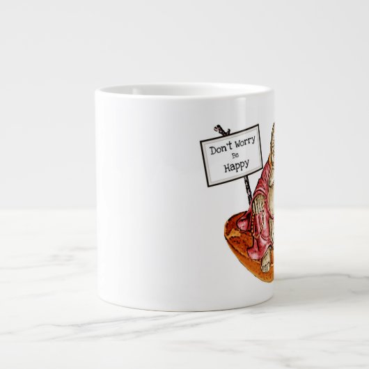 Laughing Buddha Grote Koffiekop (Voorkant)