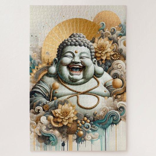 Laughing Buddha Legpuzzel (Verticaal)