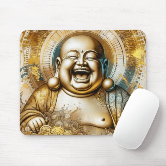 Laughing Buddha Muismat (Met muis)