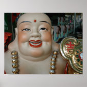 "Laughing Buddha" Poster (Voorkant)