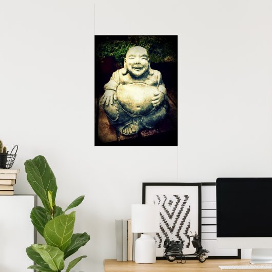 Laughing Buddha Poster (Thuiskantoor)