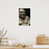 Laughing Buddha Poster (Keuken)