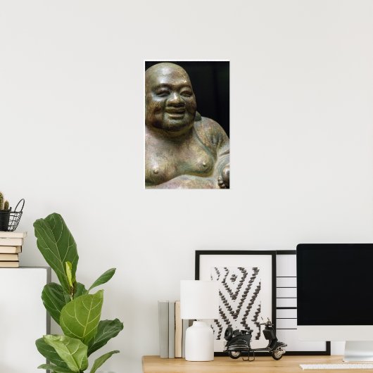 Laughing Buddha Poster (Thuiskantoor)
