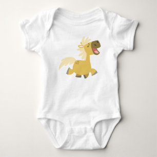 Laughing Cartoon Pony Baby apparel Romper