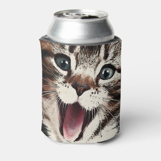 Laughing Cat Blikjeskoeler (Blikje Achterkant)