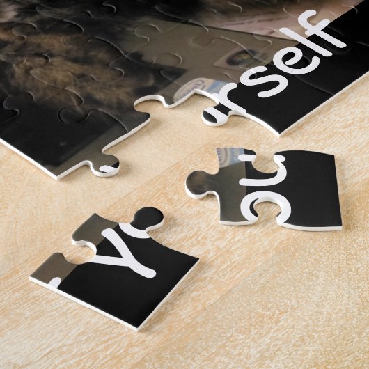 Laughing Cat Laughs in Himself Legpuzzel (Zijkant)