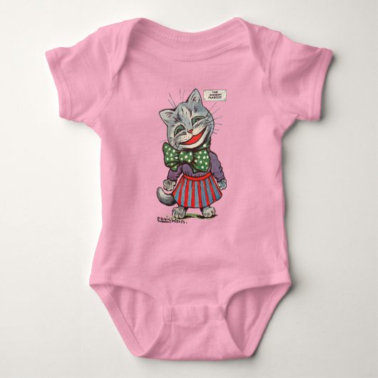 Laughing Cat, Louis Wain Romper (Voorkant)