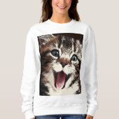 Laughing Cat Trui (Voorkant)