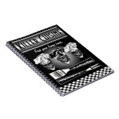 Laughing Chef Skulls Notitieboek (Rechterzijde)