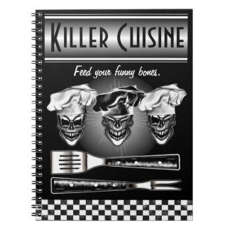 Laughing Chef Skulls Notitieboek