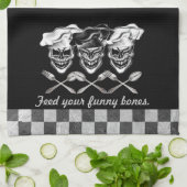Laughing Chef Skulls Theedoek (Gevouwen)