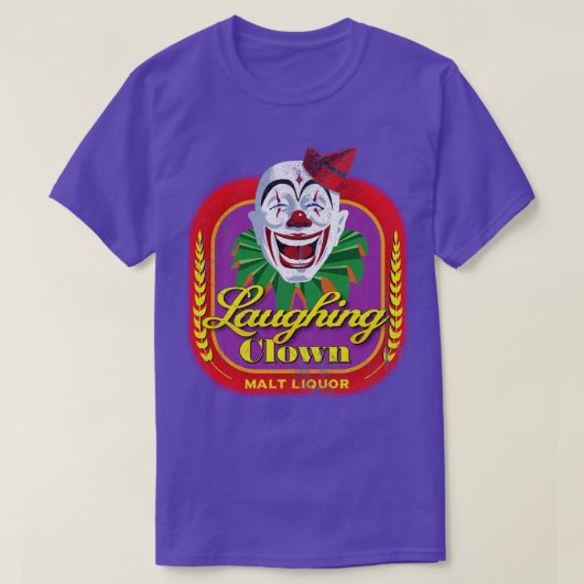 Laughing Clown Malt Liquor T-shirt (Design voorkant)