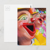 Laughing Clowns Briefkaart (Voorkant / Achterkant)