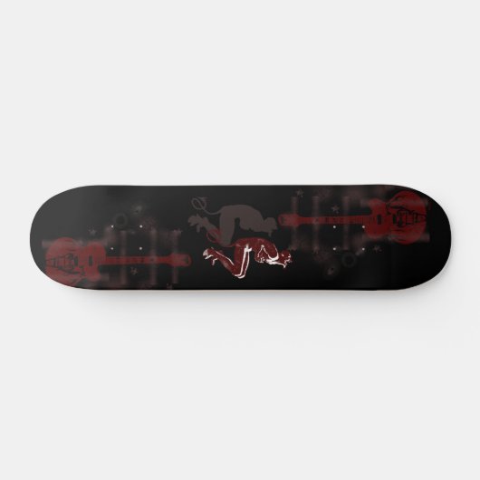 Laughing Devil Skateboard (Horizontaal)