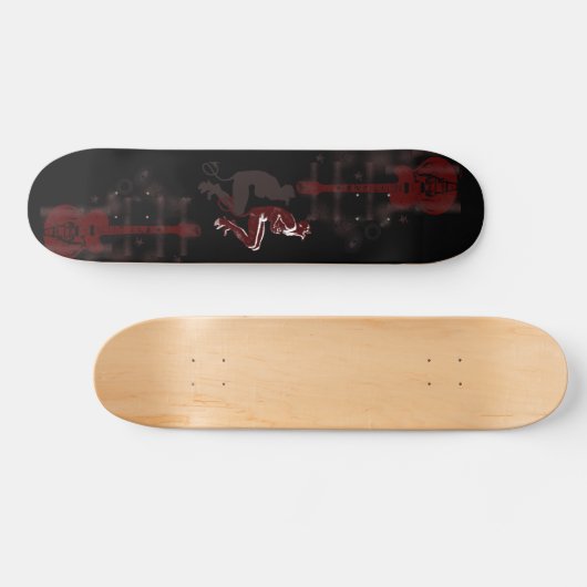 Laughing Devil Skateboard (Horizontaal)