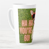 Laughing Dog 60th Birthday Latte Mok (Linkerhoek)