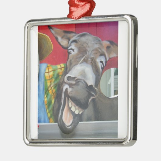 LAUGHING DONKEY ORNAMENT (Links)