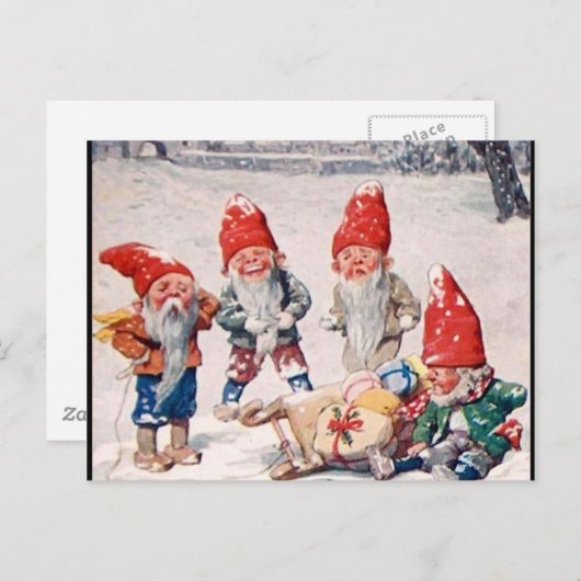 Laughing Elves Briefkaart (Voorkant / Achterkant)