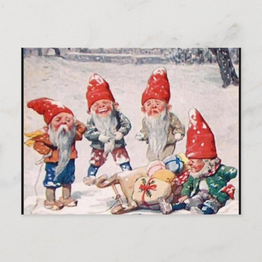 Laughing Elves Briefkaart (Voorkant)