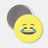 Laughing Emoji Magneet (Voorkant / Achterkant)