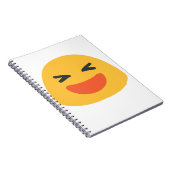 Laughing Emoji Notitieboek (Rechterzijde)