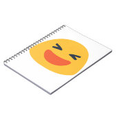Laughing Emoji Notitieboek (Linkerzijde)