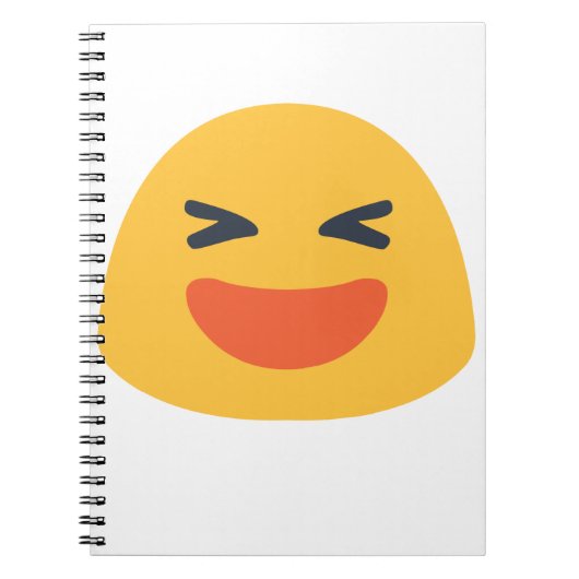 Laughing Emoji Notitieboek (Voorkant)