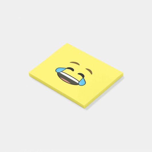Laughing Emoji Post-it® Notes (Schuin)