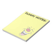 Laughing Face Grumpey Notitieblok (Linkerzijde)